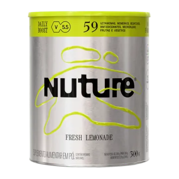 Lata de Nuture Daily Boost V5.5, sabor Fresh Lemonade
