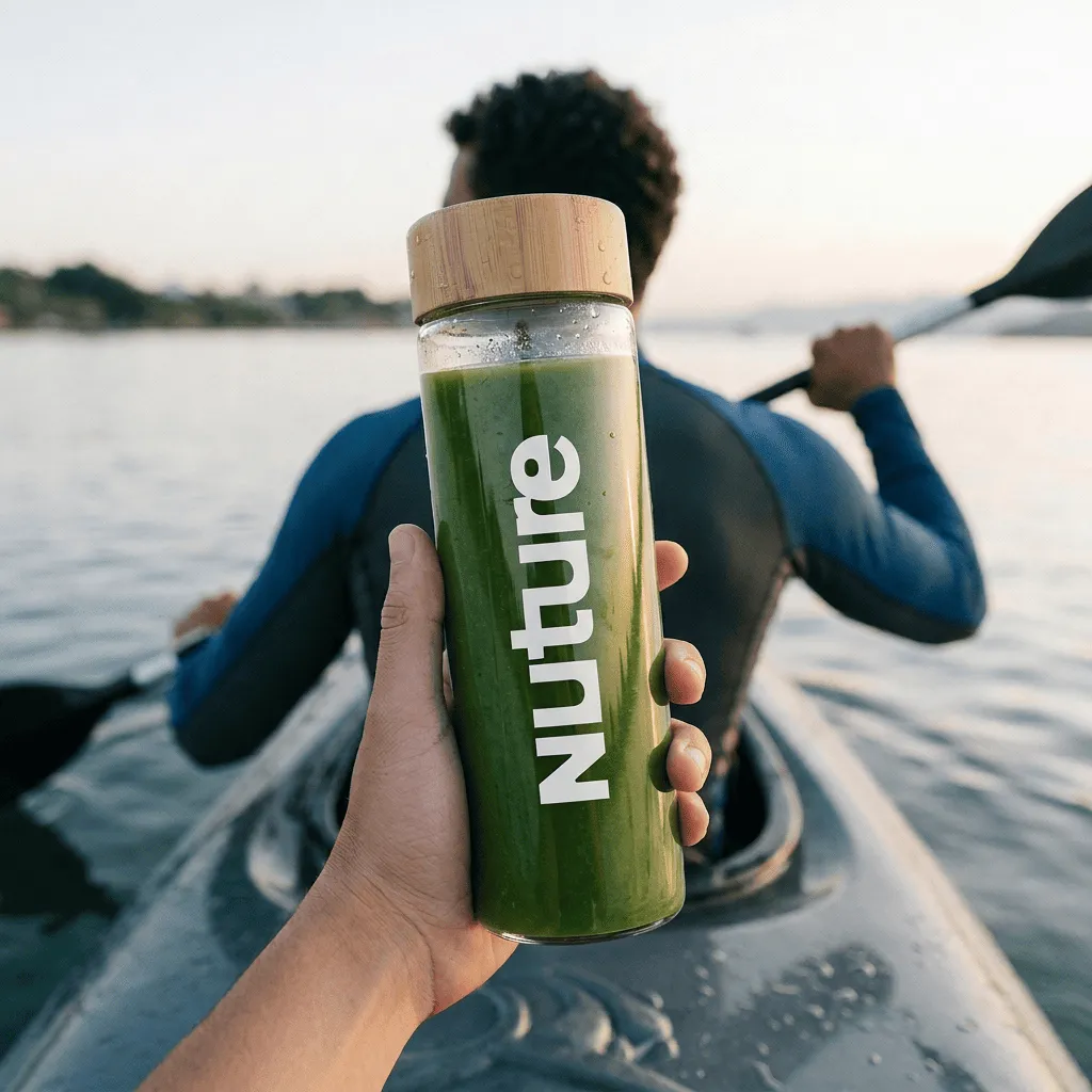 Daily Boost preparado em uma rotina real ao ar livre, com operação e suporte brasileiros por trás do hábito